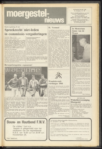 Weekblad Moergestels Nieuws 1984-05-30