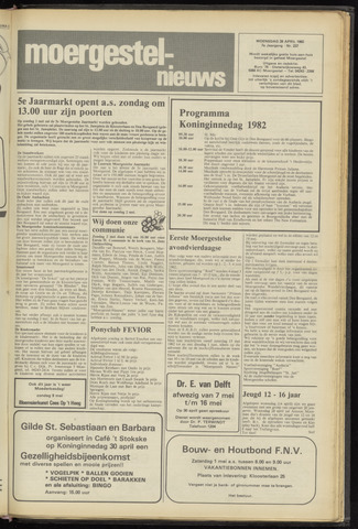 Weekblad Moergestels Nieuws 1982-04-28