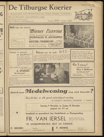 Weekblad De Tilburgse Koerier 1957-11-08