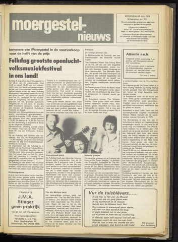 Weekblad Moergestels Nieuws 1979-07-25