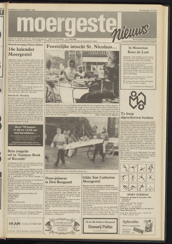 Weekblad Moergestels Nieuws 1989-11-22