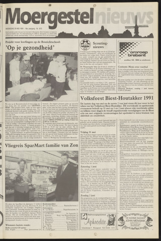 Weekblad Moergestels Nieuws 1991-05-29