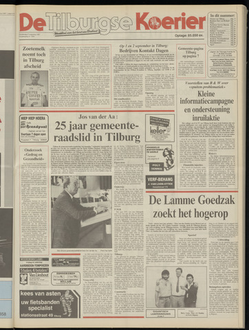 Weekblad De Tilburgse Koerier 1987-08-27