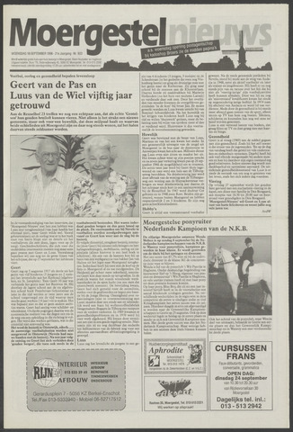 Weekblad Moergestels Nieuws 1996-09-18