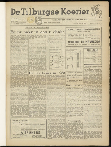 Weekblad De Tilburgse Koerier 1960-01-08