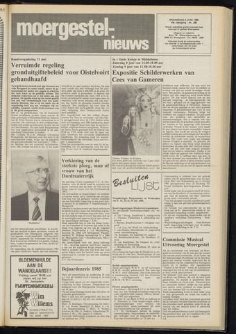 Weekblad Moergestels Nieuws 1985-06-05