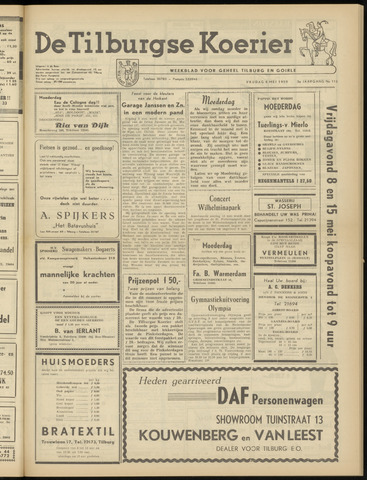 Weekblad De Tilburgse Koerier 1959-05-08