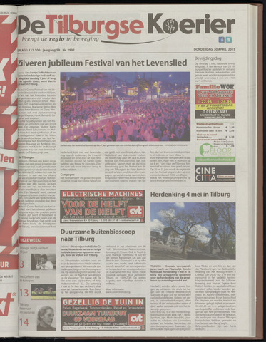 Weekblad De Tilburgse Koerier 2015-04-30