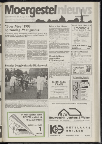 Weekblad Moergestels Nieuws 1993-08-25