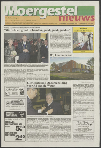 Weekblad Moergestels Nieuws 2007-11-21