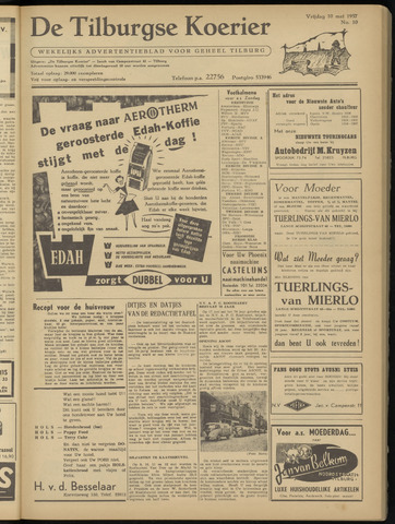 Weekblad De Tilburgse Koerier 1957-05-10