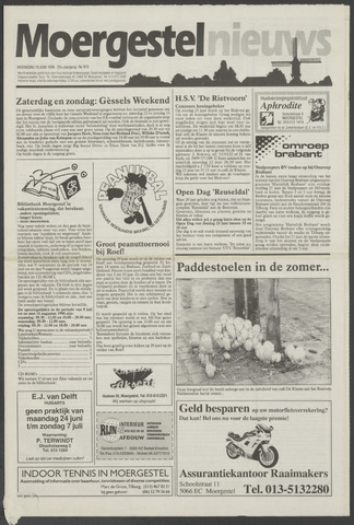 Weekblad Moergestels Nieuws 1996-06-19
