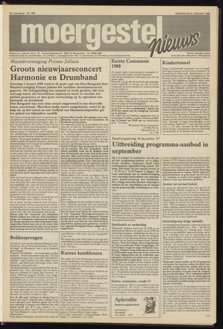 Weekblad Moergestels Nieuws 1988-01-06