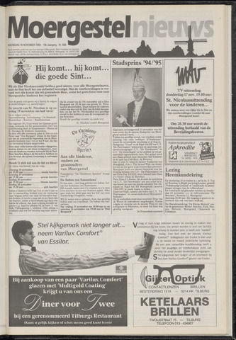 Weekblad Moergestels Nieuws 1994-11-16