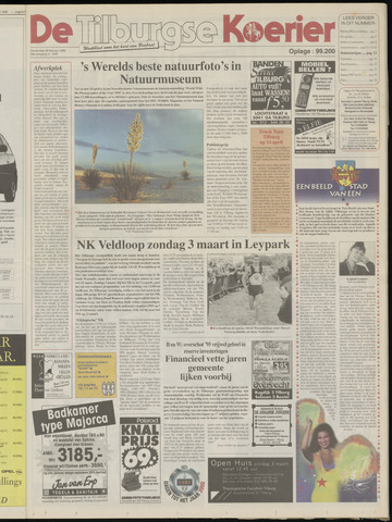 Weekblad De Tilburgse Koerier 1996-02-29