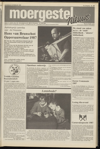 Weekblad Moergestels Nieuws 1987-02-18