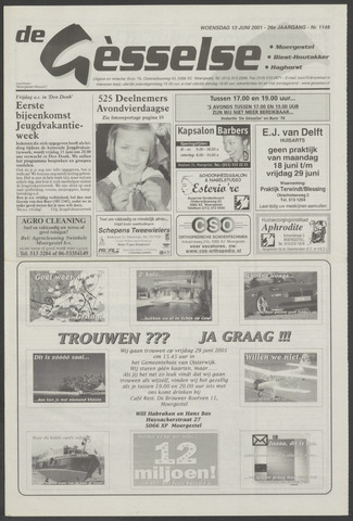 Weekblad Moergestels Nieuws 2001-06-13