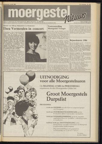 Weekblad Moergestels Nieuws 1986-05-14