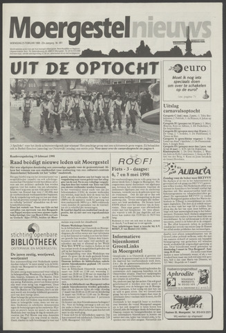 Weekblad Moergestels Nieuws 1998-02-25