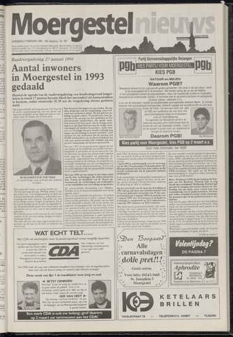 Weekblad Moergestels Nieuws 1994-02-02