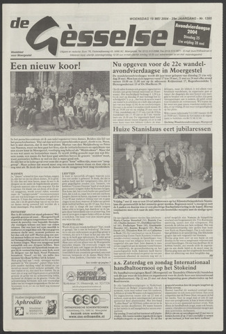 Weekblad Moergestels Nieuws 2004-05-19