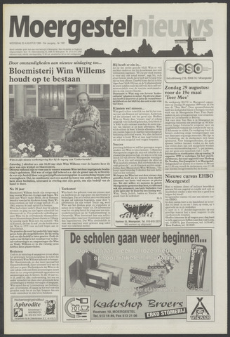 Weekblad Moergestels Nieuws 1999-08-25