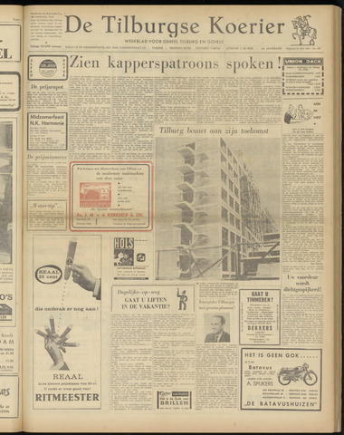 Weekblad De Tilburgse Koerier 1962-07-13