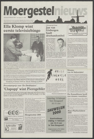 Weekblad Moergestels Nieuws 2000-02-09