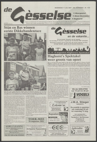 Weekblad Moergestels Nieuws 2001-07-11