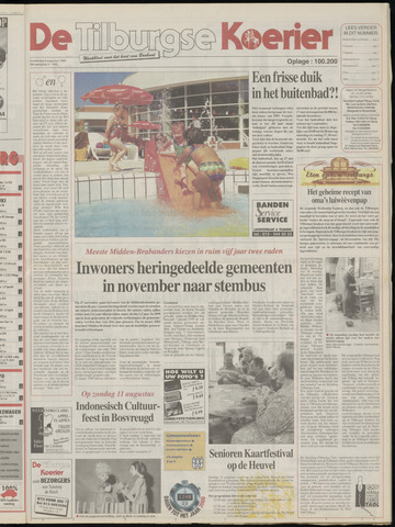 Weekblad De Tilburgse Koerier 1996-08-08