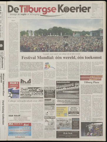 Weekblad De Tilburgse Koerier 2003-06-12