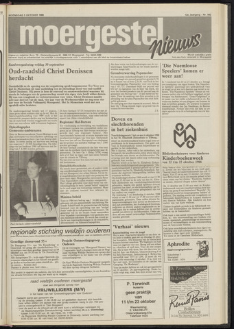 Weekblad Moergestels Nieuws 1988-10-05