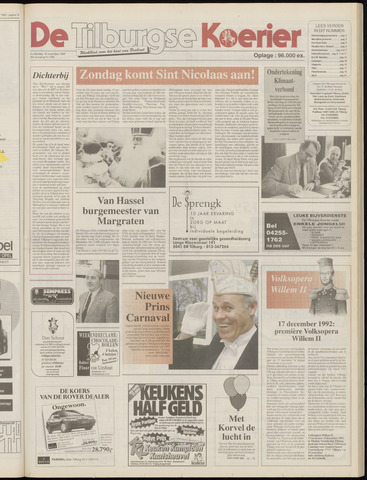 Weekblad De Tilburgse Koerier 1992-11-12