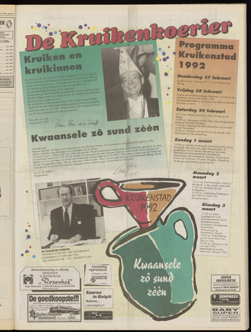 Weekblad De Tilburgse Koerier 1992-02-27