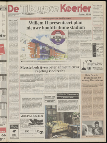 Weekblad De Tilburgse Koerier 1993-09-30