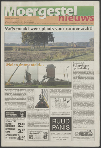Weekblad Moergestels Nieuws 2007-10-10