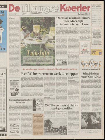 Weekblad De Tilburgse Koerier 1995-04-06
