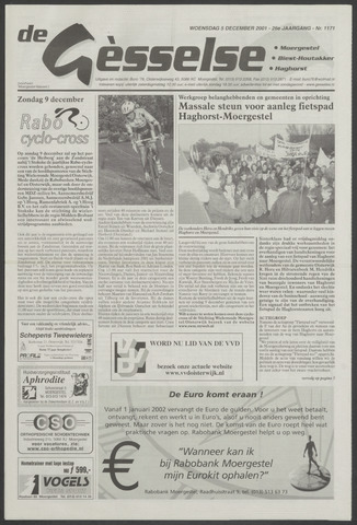 Weekblad Moergestels Nieuws 2001-12-05