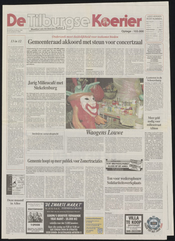 Weekblad De Tilburgse Koerier 1998-01-22