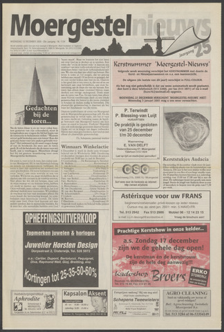 Weekblad Moergestels Nieuws 2000-12-13