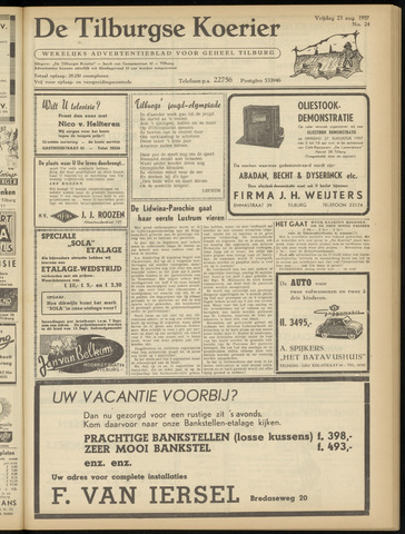 Weekblad De Tilburgse Koerier 1957-08-23