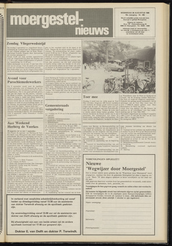 Weekblad Moergestels Nieuws 1985-08-28