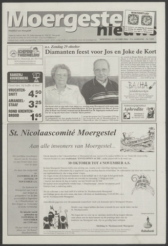 Weekblad Moergestels Nieuws 2006-10-25