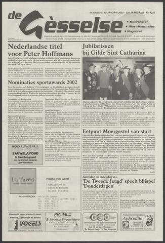Weekblad Moergestels Nieuws 2003-01-15