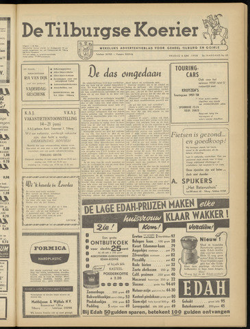 Weekblad De Tilburgse Koerier 1958-06-06