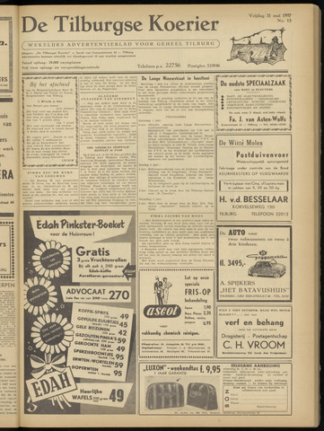 Weekblad De Tilburgse Koerier 1957-05-31