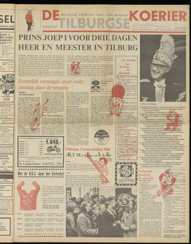 Weekblad De Tilburgse Koerier 1969-02-13