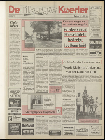 Weekblad De Tilburgse Koerier 1989-07-06
