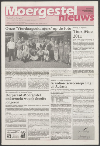 Weekblad Moergestels Nieuws 2011-08-17