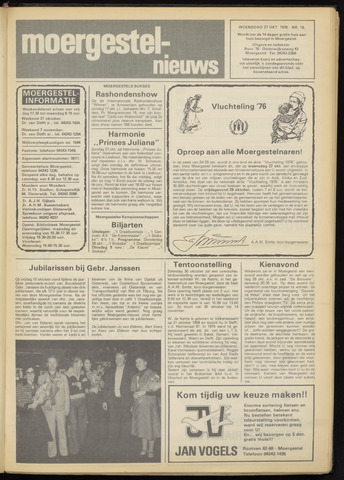 Weekblad Moergestels Nieuws 1976-10-27
